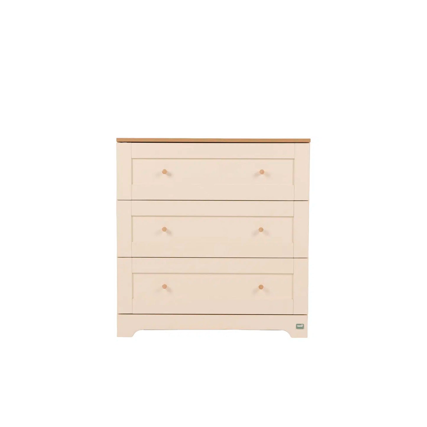 Tutti Bambini Rio 3 Piece Nursery Furniture Set – Cashmere/Honey Oak