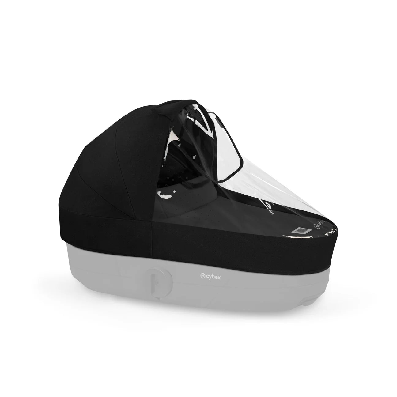 Cybex COŸA Comfort + Foldable Carrycot Matt Black - Sepia Black (2026 Model)