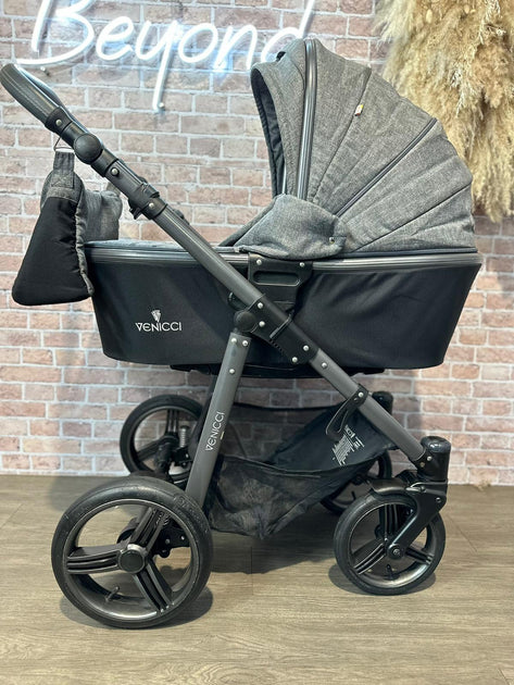 Venicci pram best sale denim grey