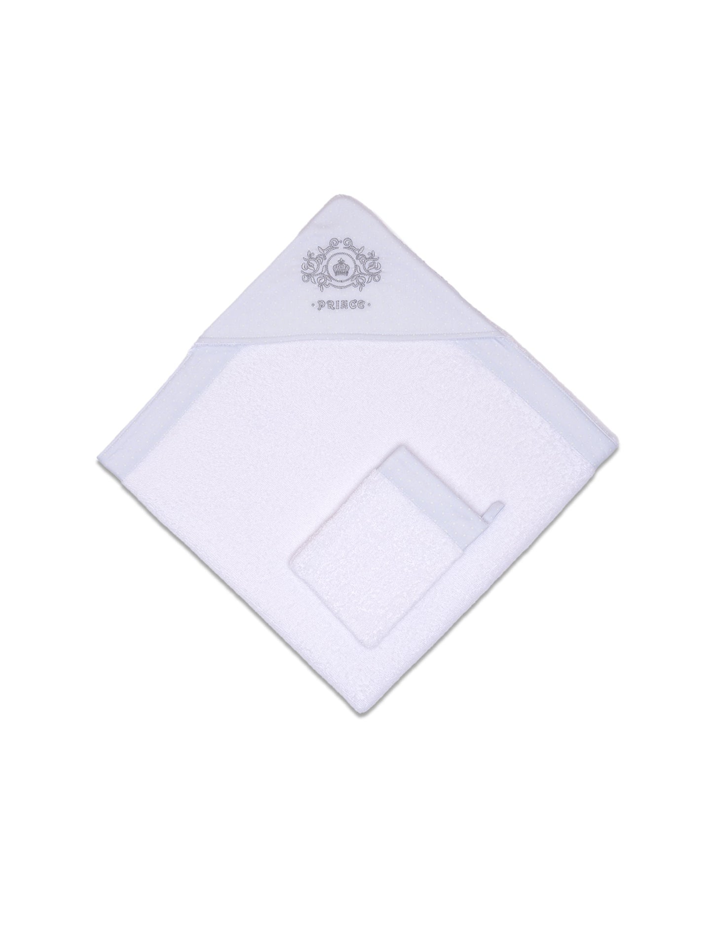 Funnababy Hooded Towel Set - Prince