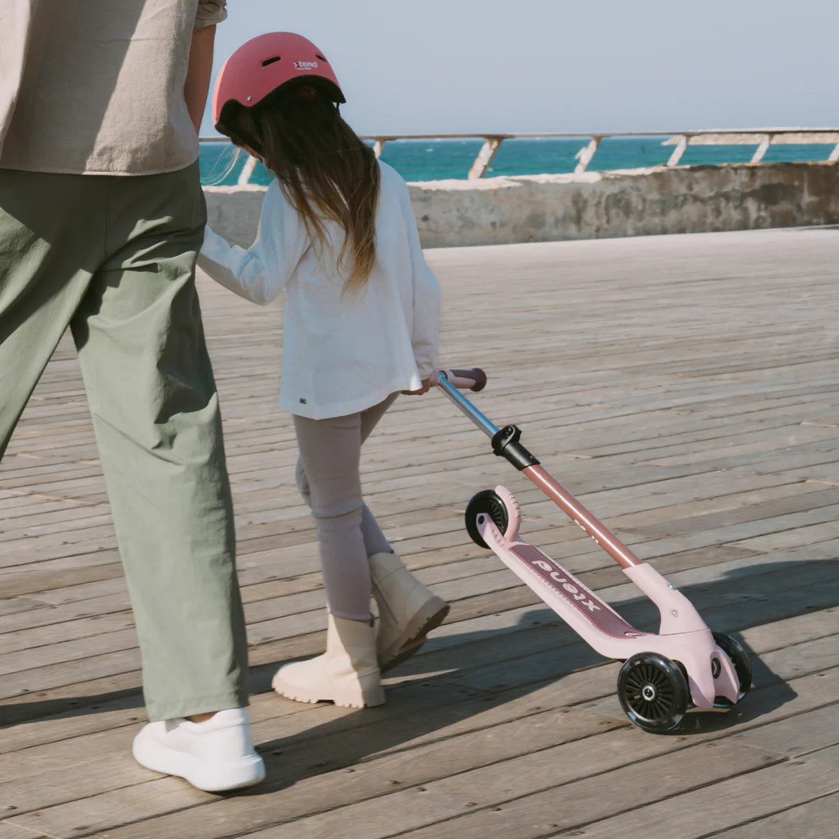 SmarTrike Xtend Mini+ Scooter - Rose Pink
