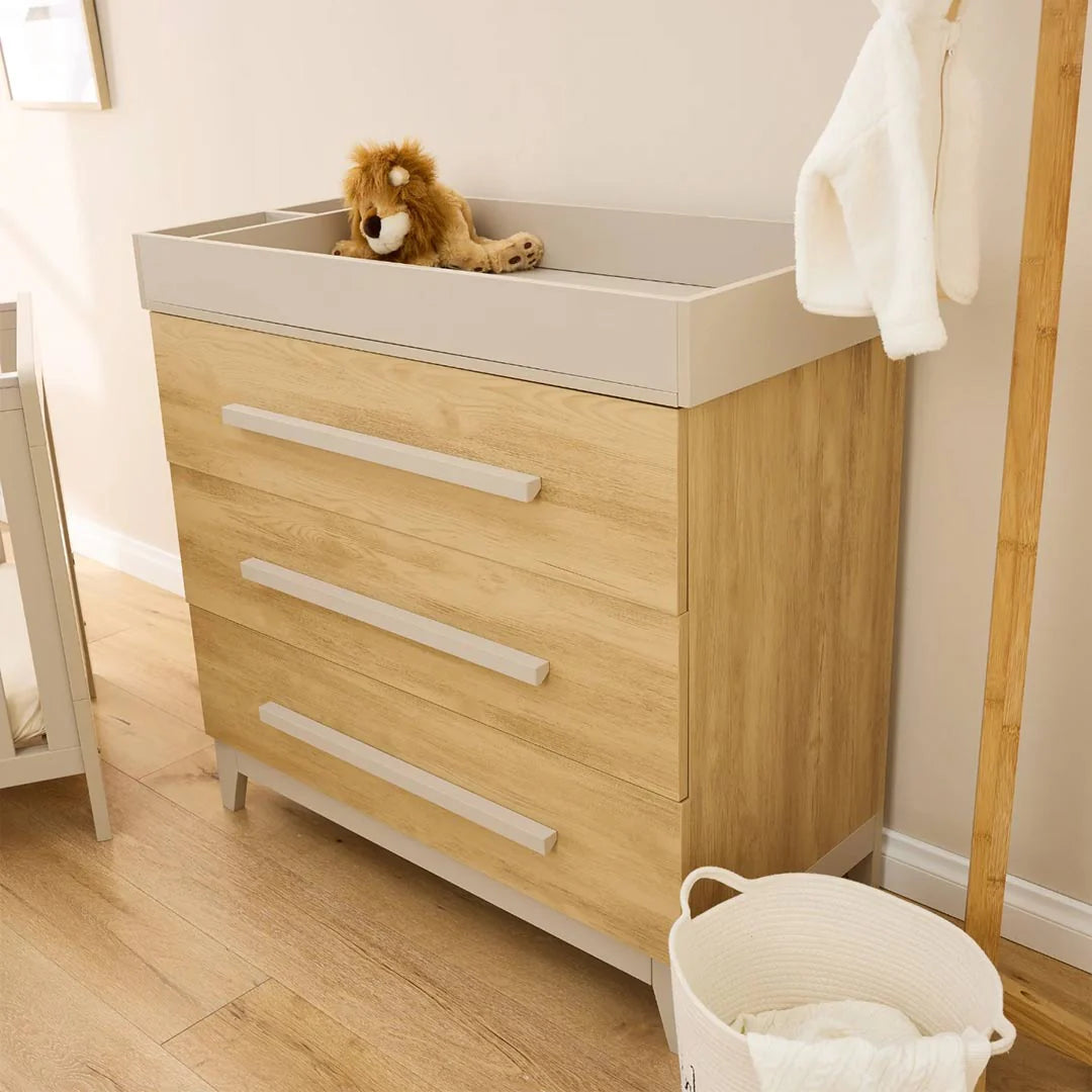 Tutti Bambini Misha Hallee 2 Piece Room Set - Mushroom/Golden Oak