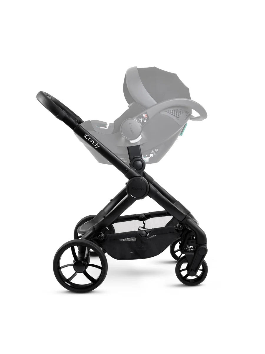 iCandy Peach 7 Complete Bundle with iCandy Cocoon 360 Car Seat & Base – Porcini
