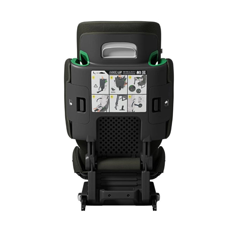 Axkid UP Car Seat - Forest Moss Green + FREE FOOTREST WORTH £50!