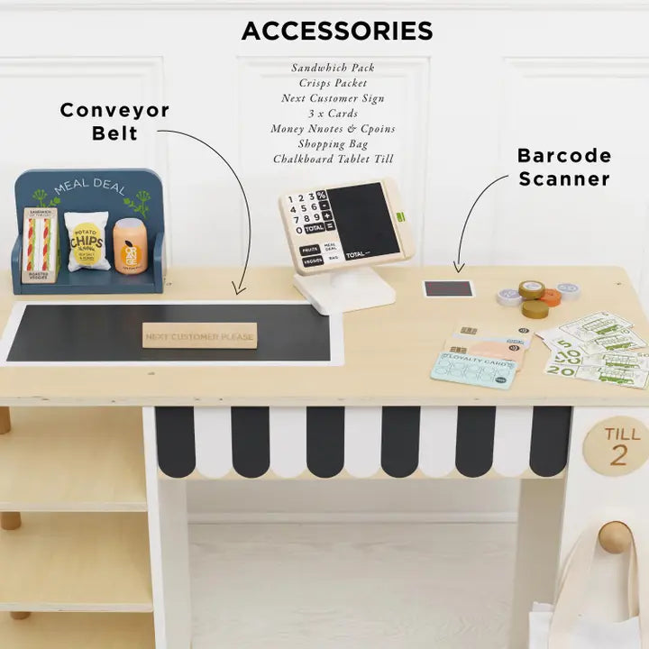 Le Toy Van Supermarket Till, Checkout & Accessories