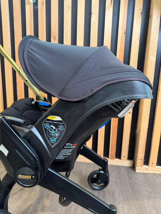 PRE LOVED Doona+ Car Seat & Stroller - Limited Edition Gold