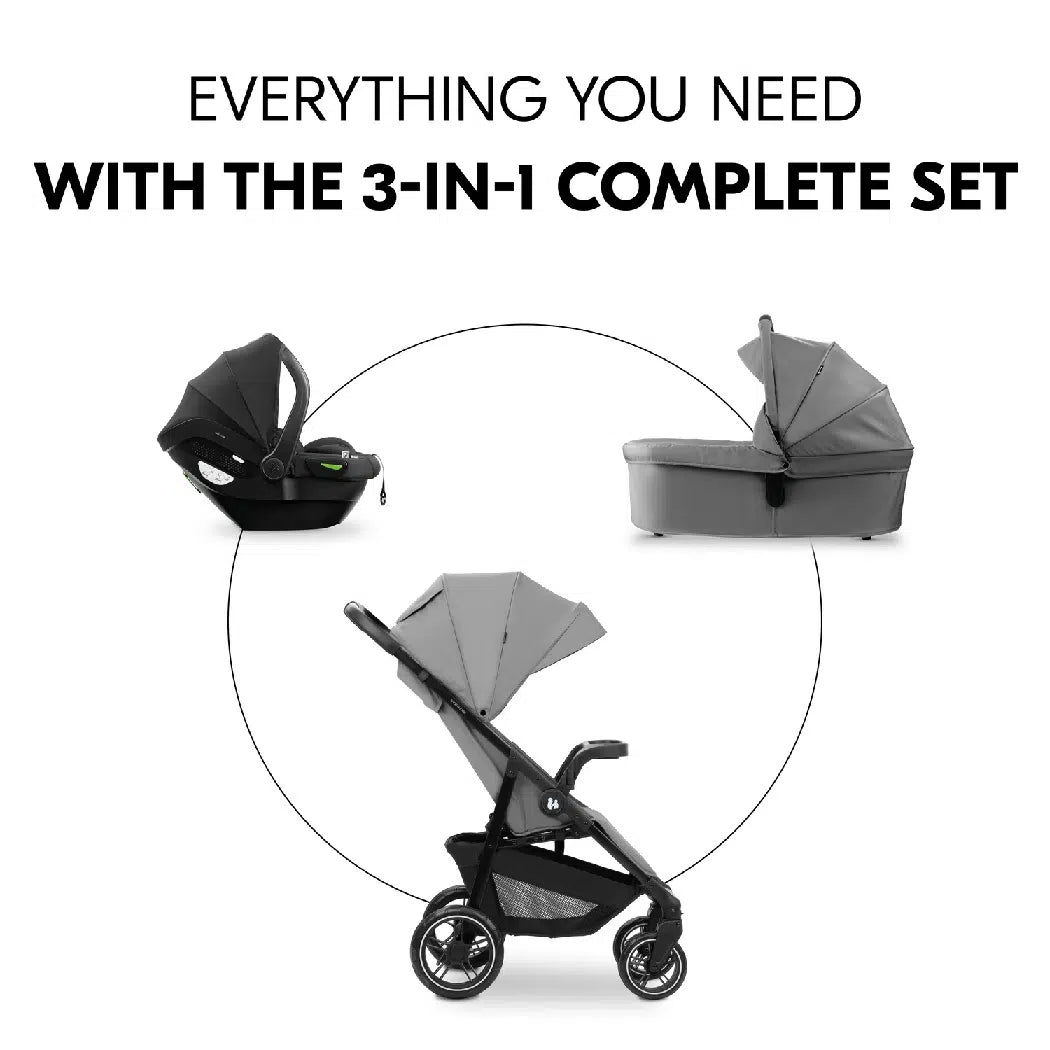 Hauck Shop N Care Trio Set – Grey