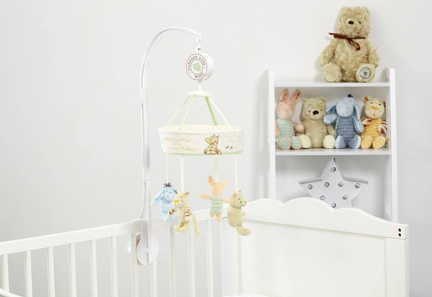 Winnie The Pooh Hundred Acre Wood Musical Cot Mobile