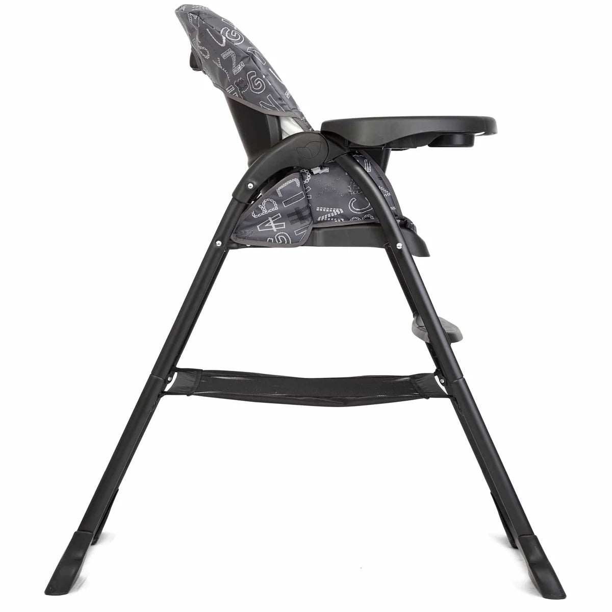 Joie Mimzy Snacker Highchair - ABC Charcoal