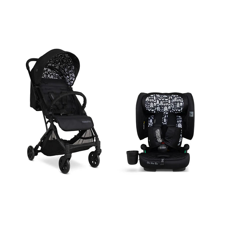 Cosatto Travel Lite Bundle - Silhouette