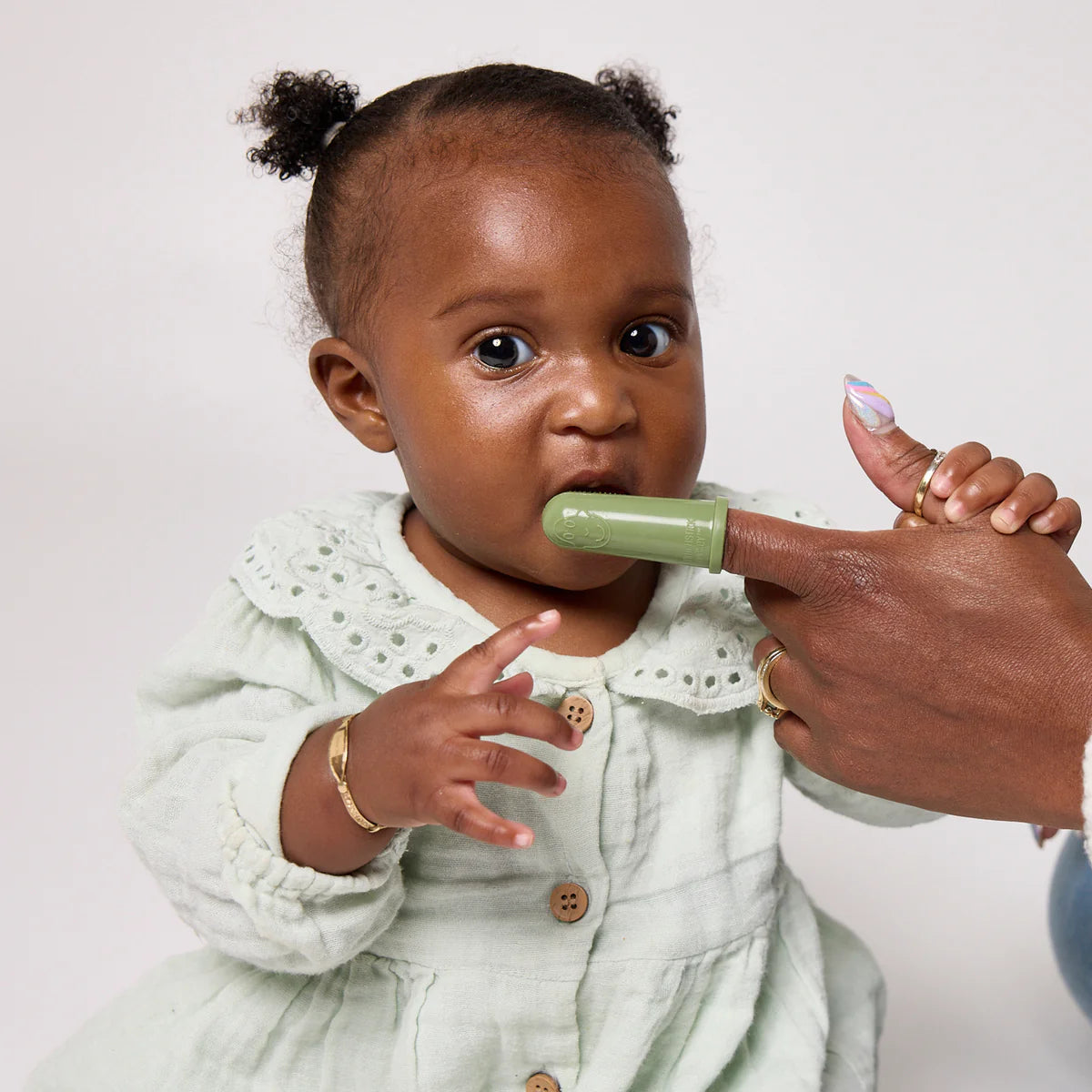 Matchstick Monkey Teething Starter Set - Olive