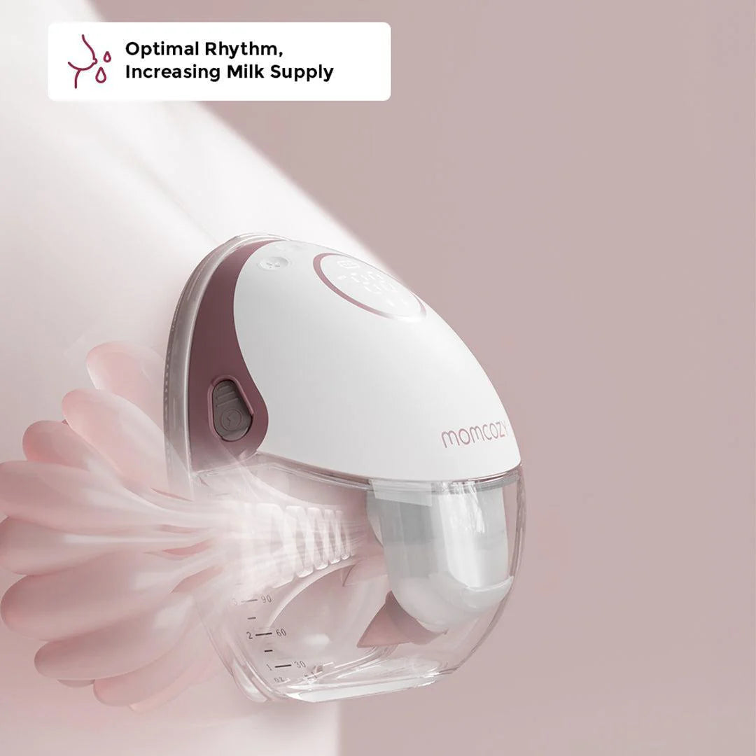 Momcozy M6 Double Breast Pump - White