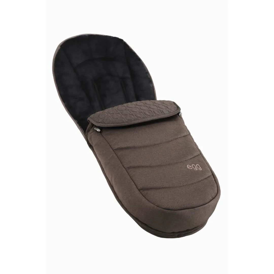 egg3 Footmuff Chocolate Velvet – Bambinosandbeyond