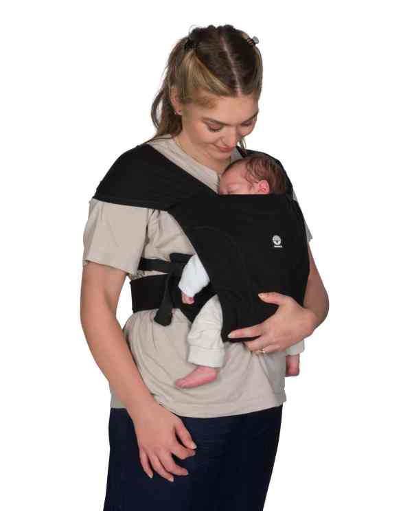 Dooky Be One Ergonomic Newborn Baby Carrier – Black
