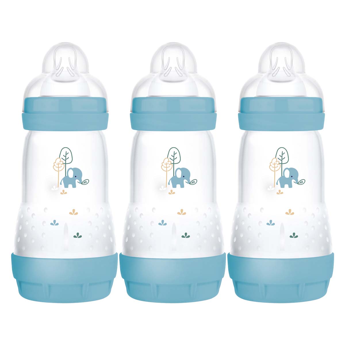 MAM Easy Start Anti-Colic Bottle 260ml 3 Pack – Blue