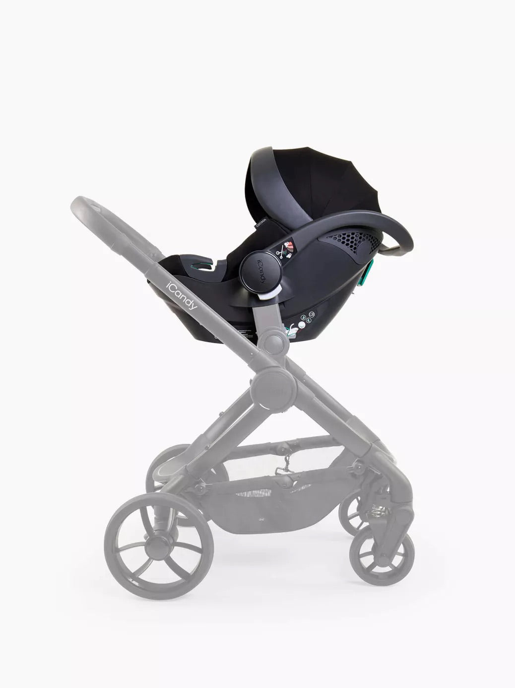 OPEN BOX iCandy Cocoon Car Seat and Base - Black