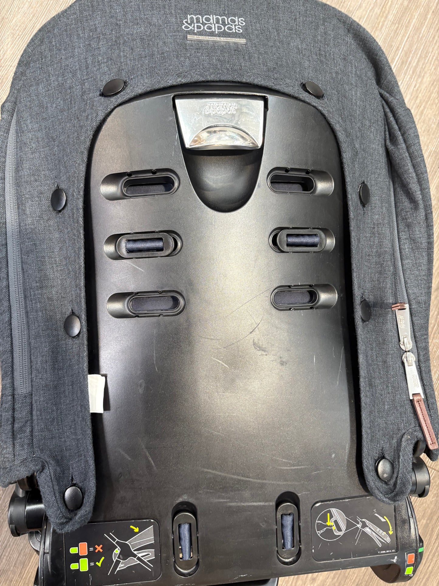 PRE LOVED Mamas & Papas Flip XT3 Pram & Pushchair - Slated Navy
