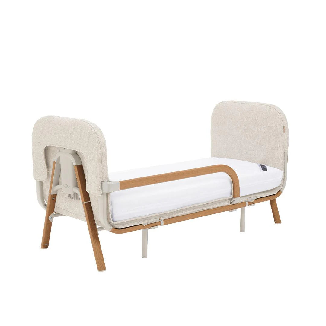 Tutti Bambini CoZee XL Junior Bed + Sofa Expansion Pack - Scandinavian Walnut/Ecru