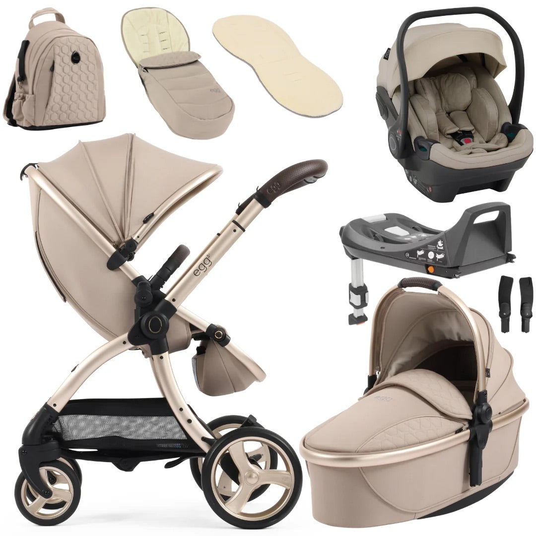 egg3 Luxury Travel System Bundle Feather – Bambinosandbeyond