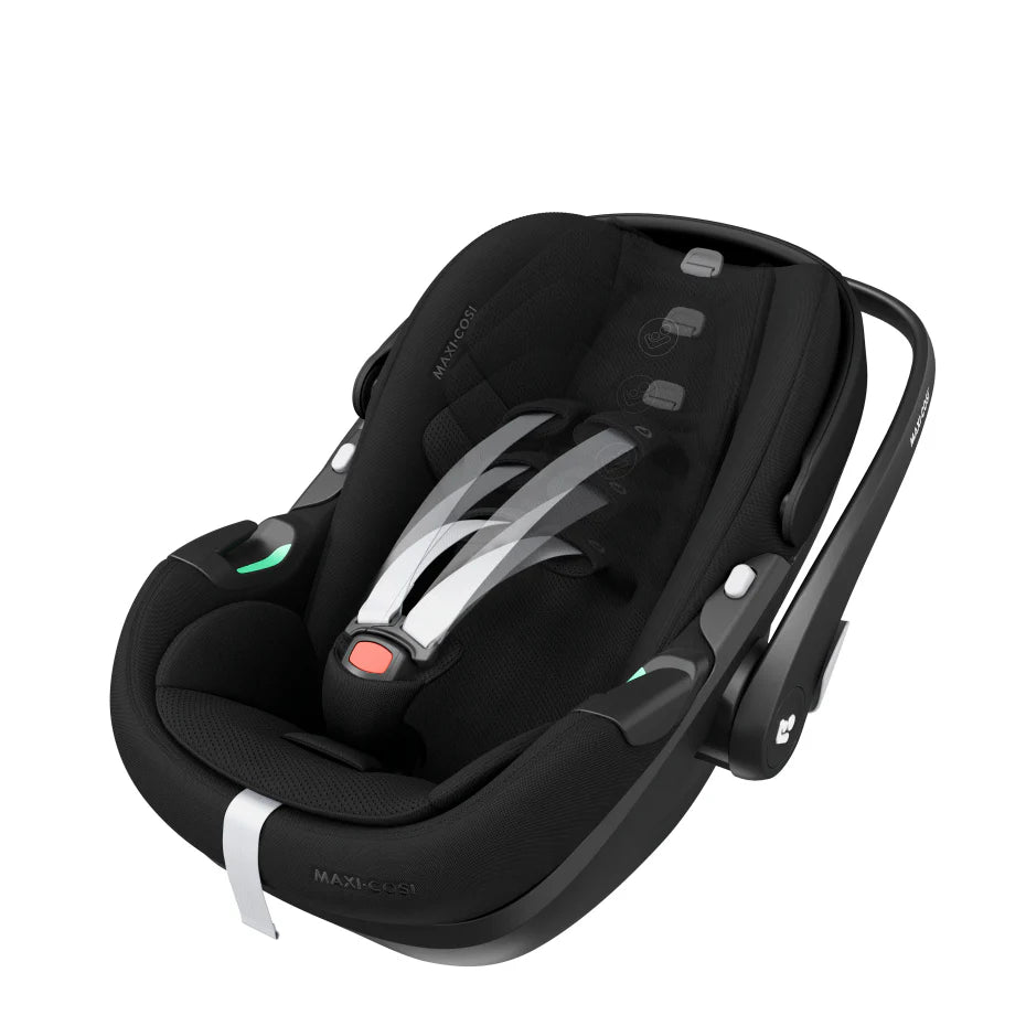 iCandy Core2 Travel System with Maxi-Cosi Pebble 360 Pro2 & FamilyFix 360 Pro Base - Black