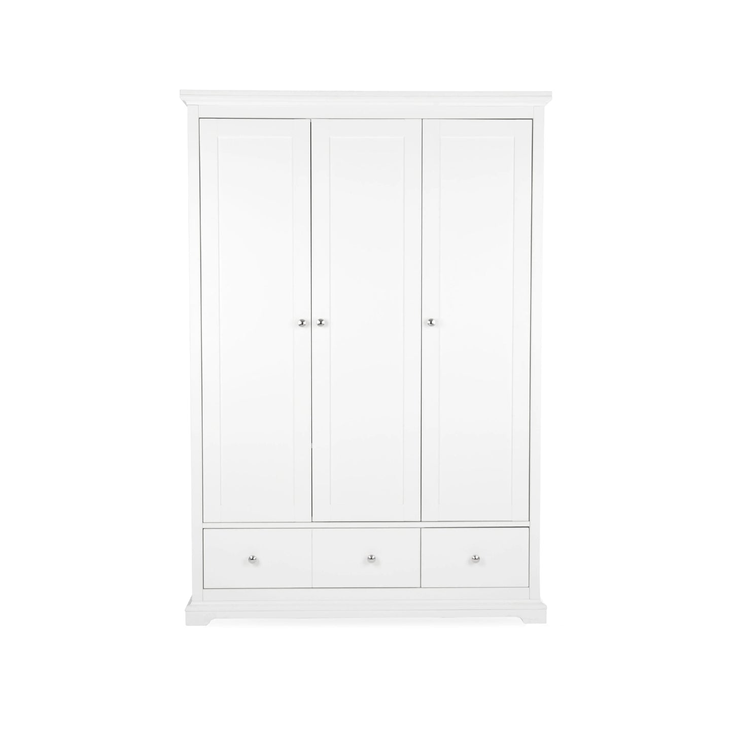CuddleCo Beaumont 3 Piece Nursery Furniture Set - White