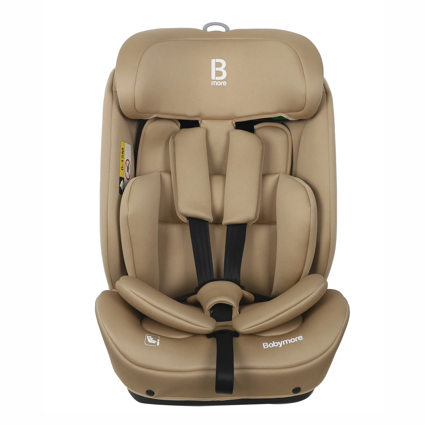 Babymore Hazel Car Seat i-Size 76-150cm 15 Months-12 Years - Biscotti