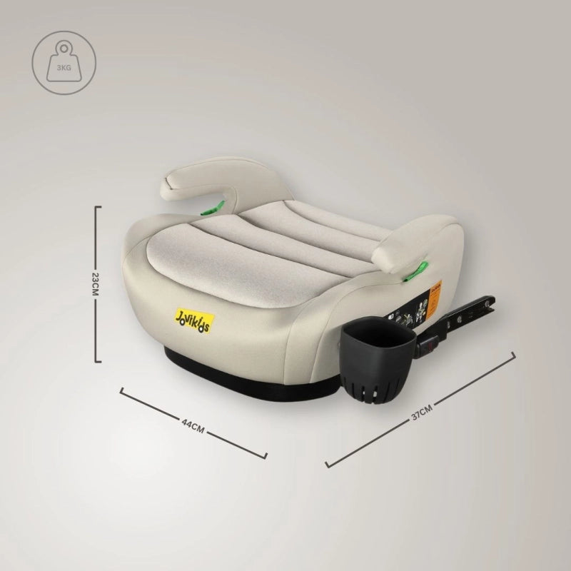 JoviKids Ohho+ i-Size Booster Car Seat – Milkstone