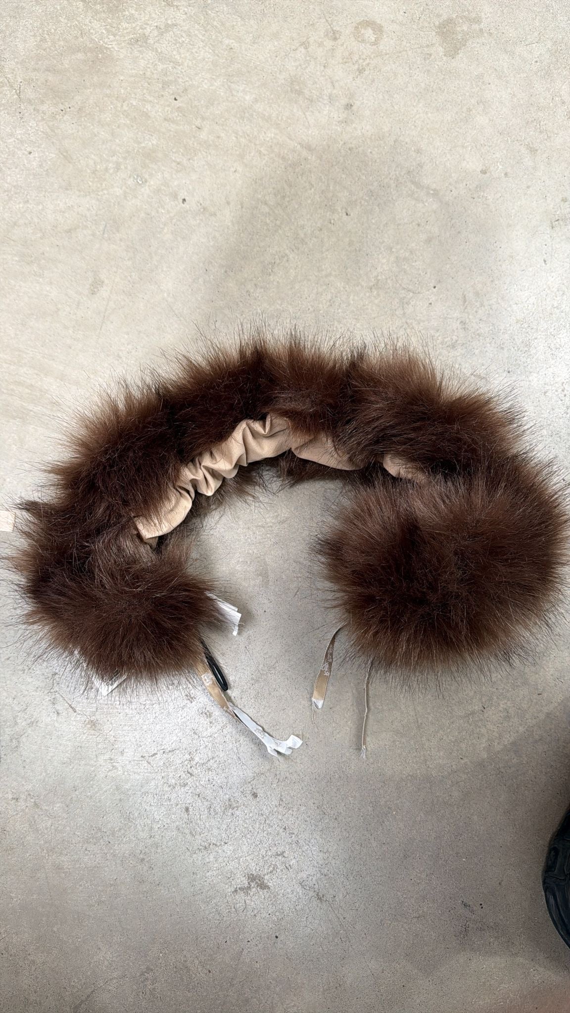 Universal Pushchair Hood Fur