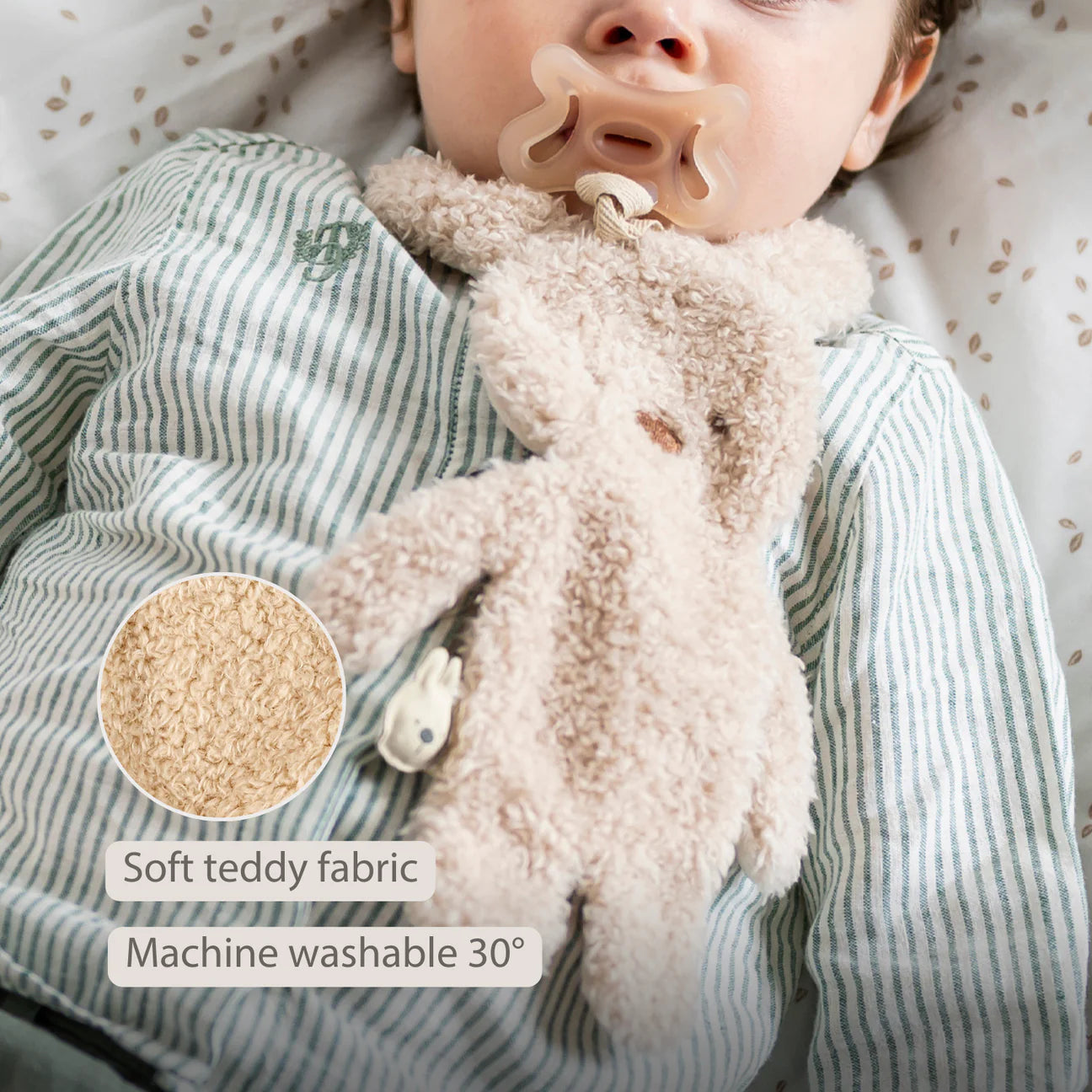 Nattou Pacifinder Teddy - Beige Bunny