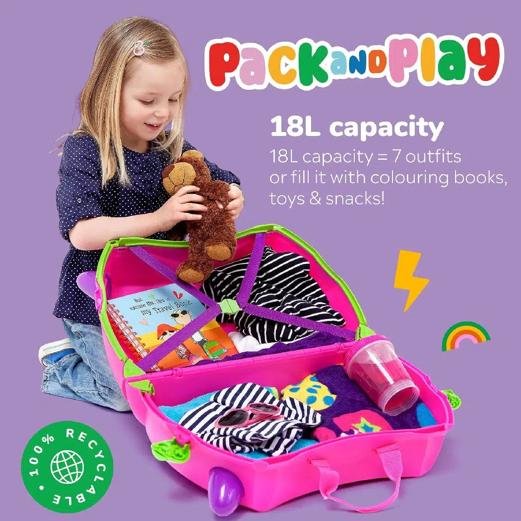 Trunki Ride-On Suitcase - Trixie