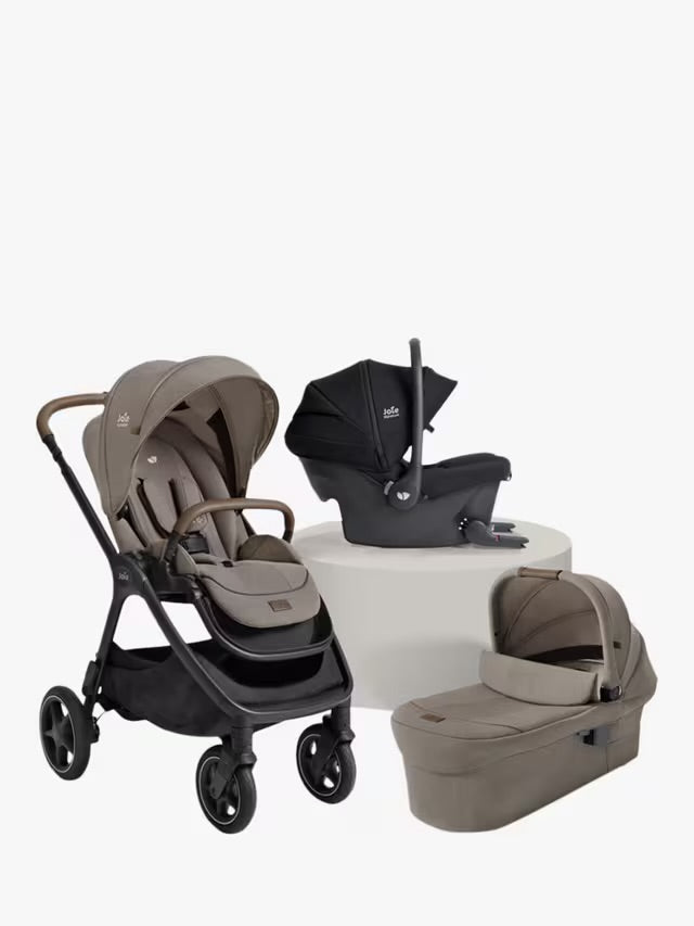Joie Finiti Travel System Inc Sprint i-Size Car Seat Click and Go