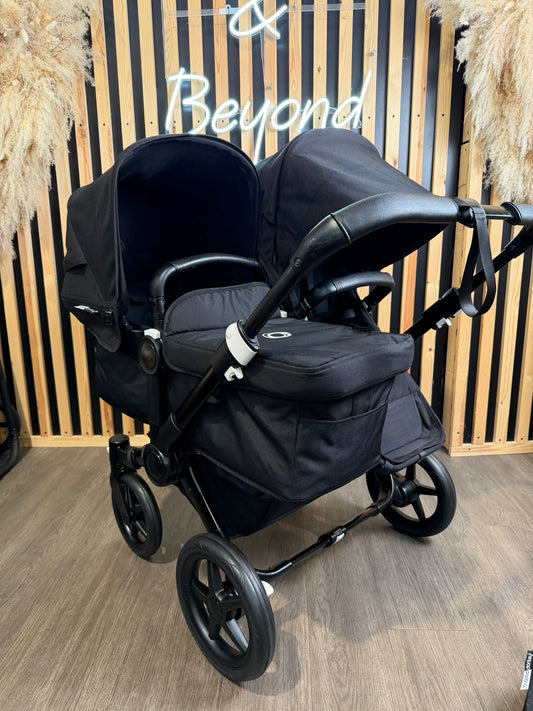 PRE LOVED Bugaboo Donkey3 Duo Travel System - Midnight Black