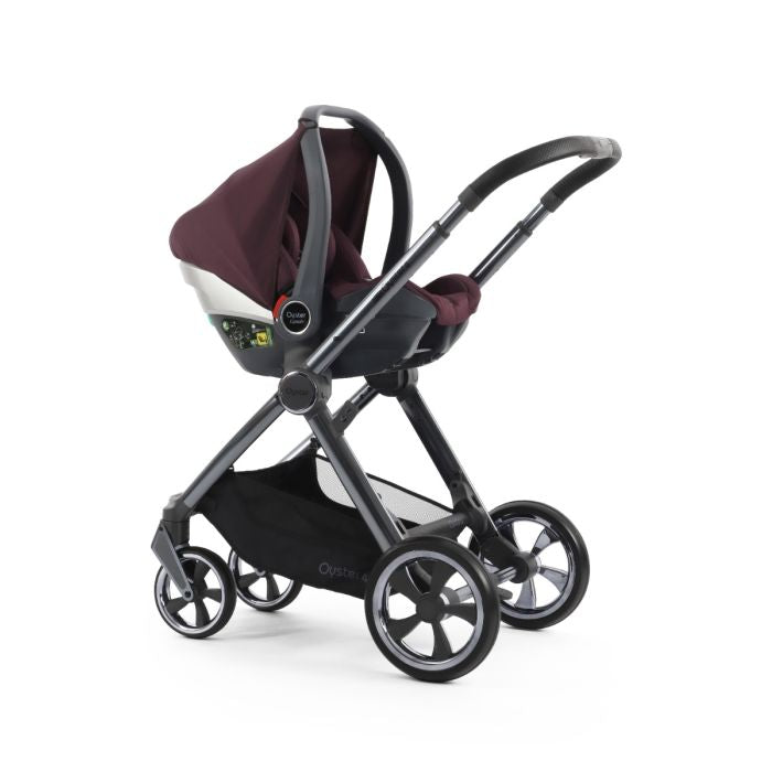Oyster Capsule Infant I-Size Car Seat - Mulberry