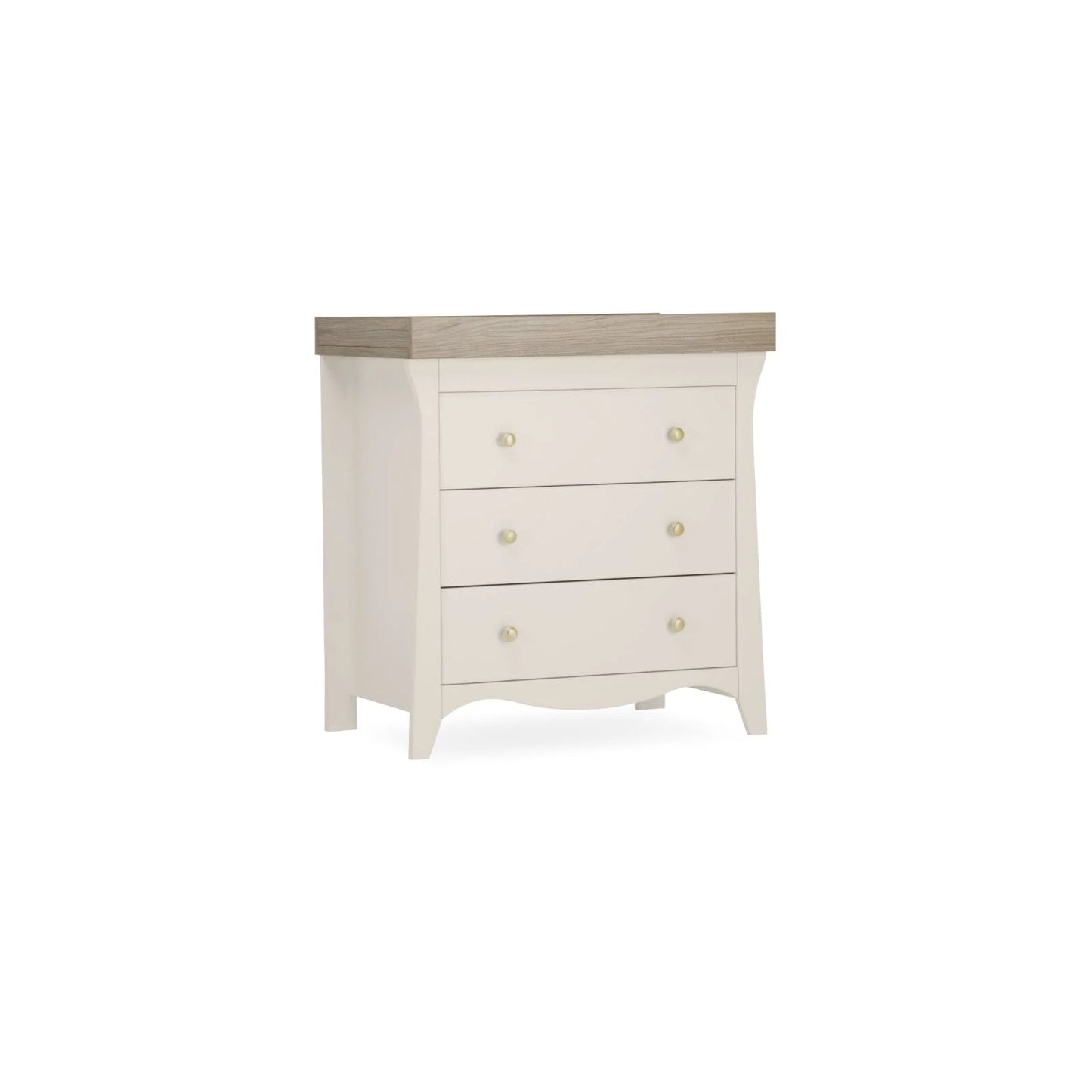 CuddleCo Clara Dresser Changer - Cashmere & Ash