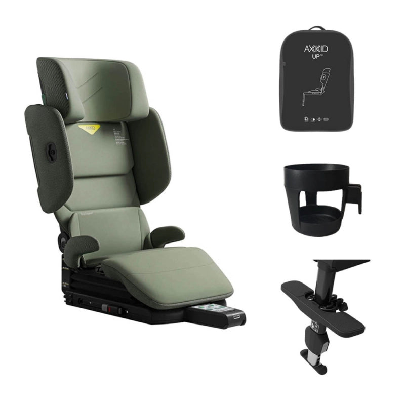 Axkid UP Car Seat Plus Free Accessories Nordic Bloom Green