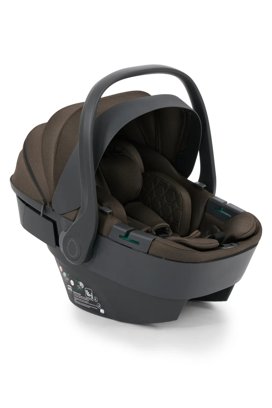 egg Shell 360 Car Seat - Chocolate Velvet