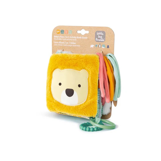 Little Big Friends 2in1 Soft Activity Book - Jungle