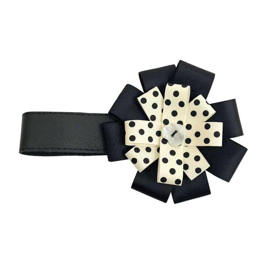 BabyStyle Ribbon Black and Cream