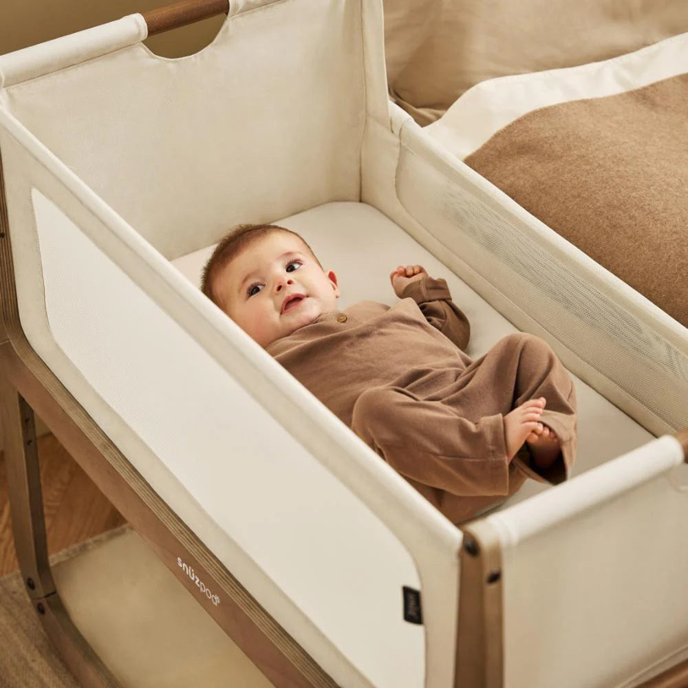Snuzpod Crib 2 Pack Fitted Sheets - Sand