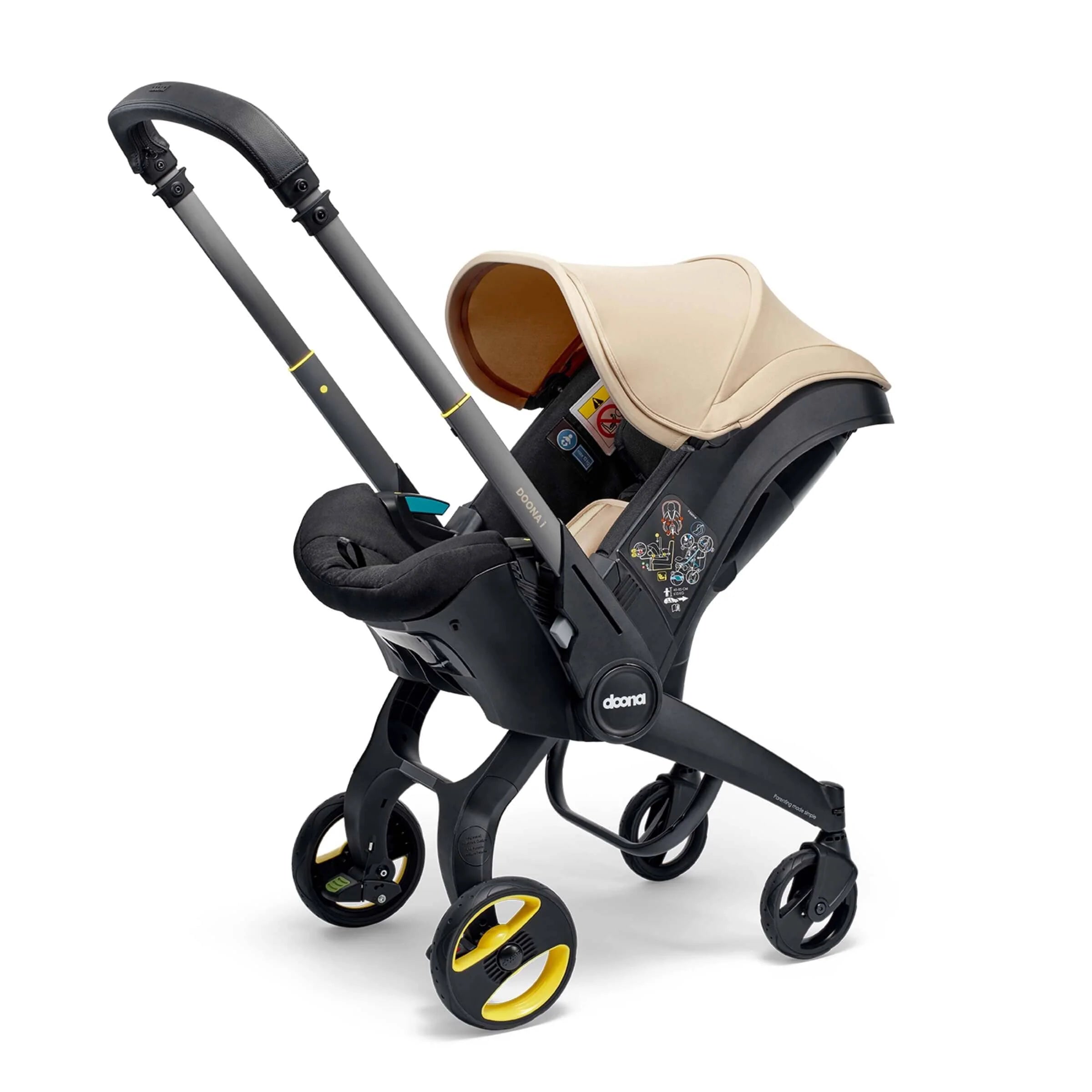 Doona i Car Seat Stroller Sahara Sand Bambinosandbeyond