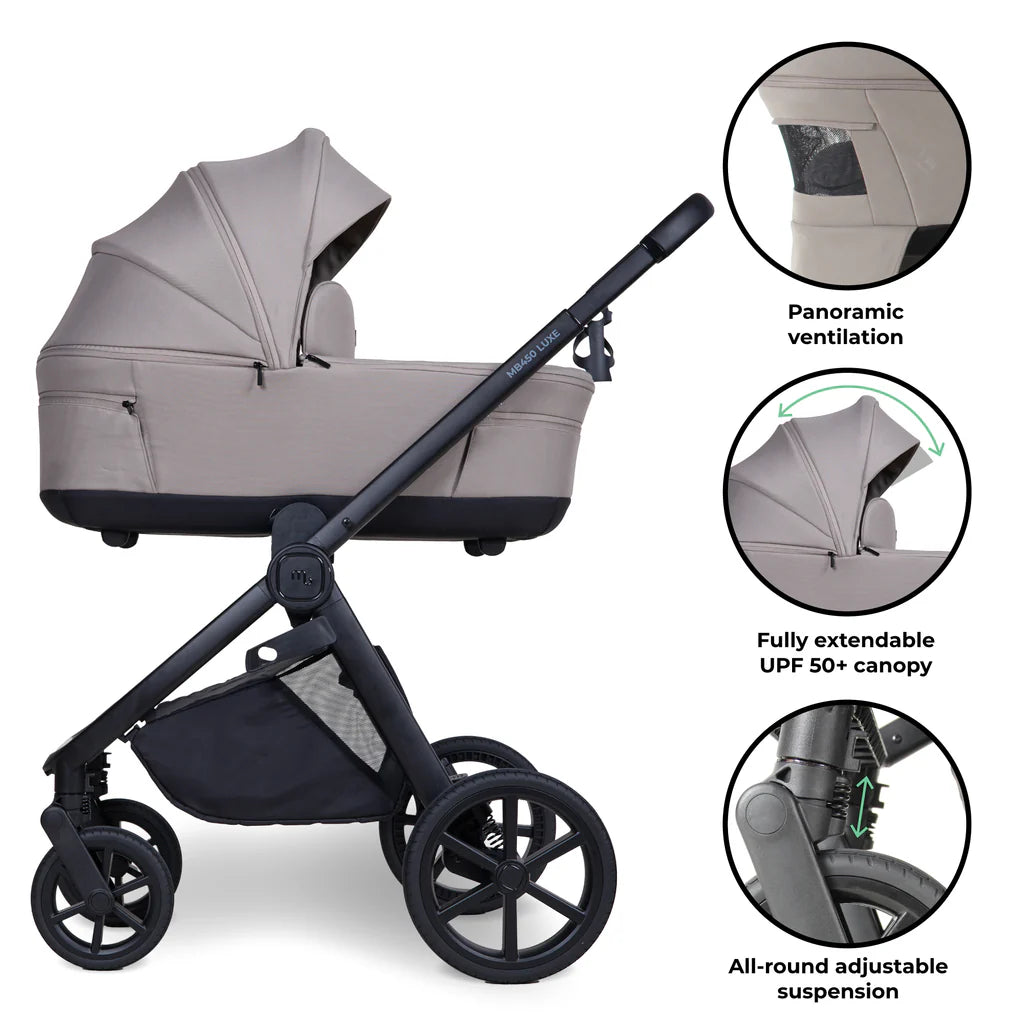 My Babiie MB450 Luxe Travel System - Mink