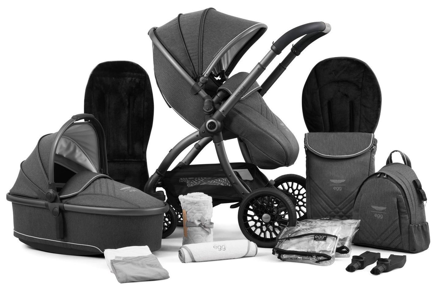 Aston Martin egg3® Luxury Travel System – Classic Grey