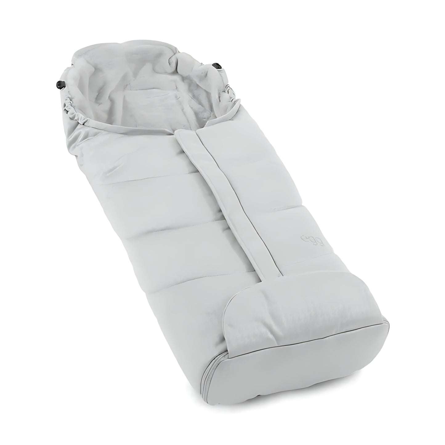 egg3 Footmuff - Houndstooth Silver