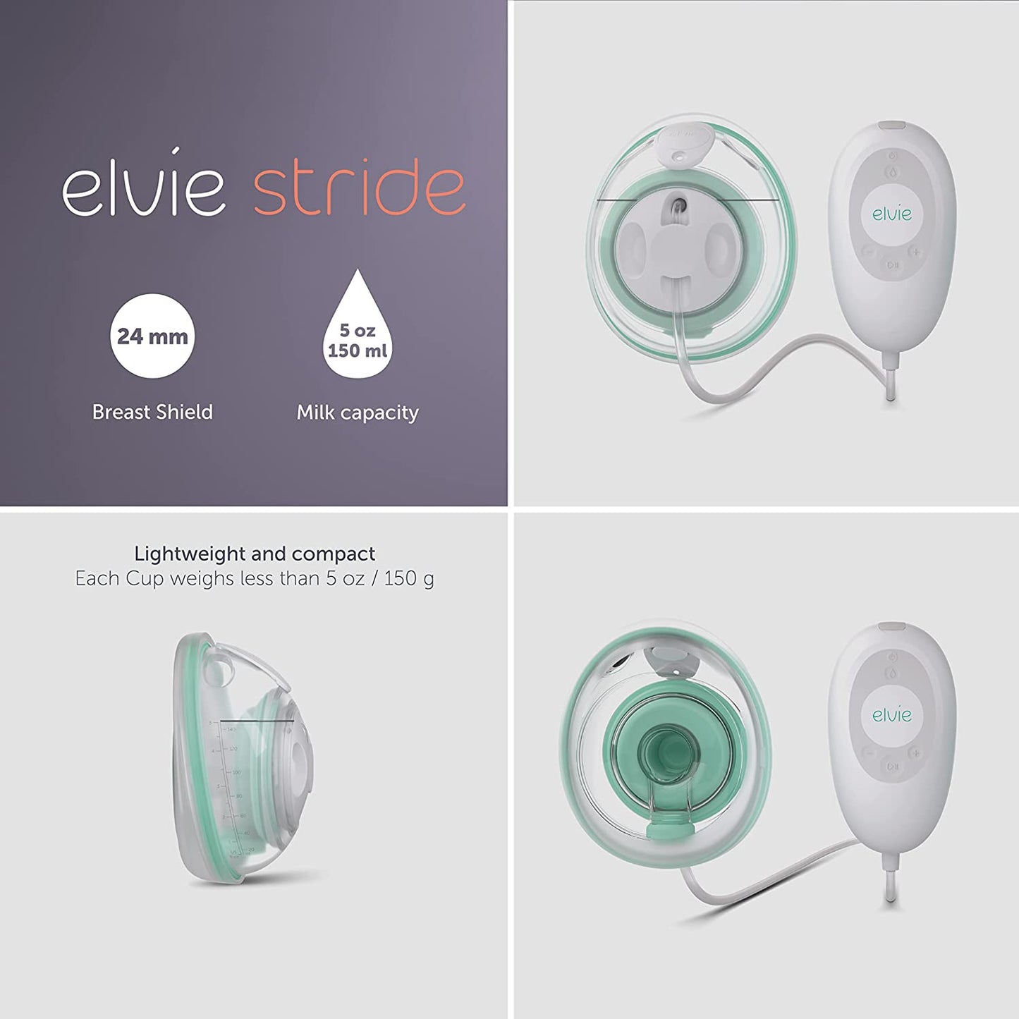 Elvie Stride Single Breast Pump