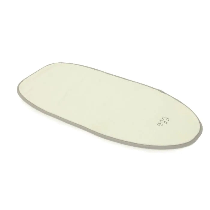 egg Carrycot Mattress Topper - Grey