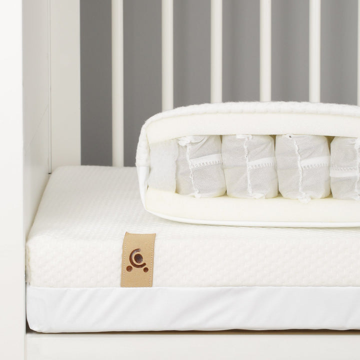 CuddleCo Signature Hypo-Allergenic Bamboo Pocket Sprung Cot Bed Mattress 140 x 70cm