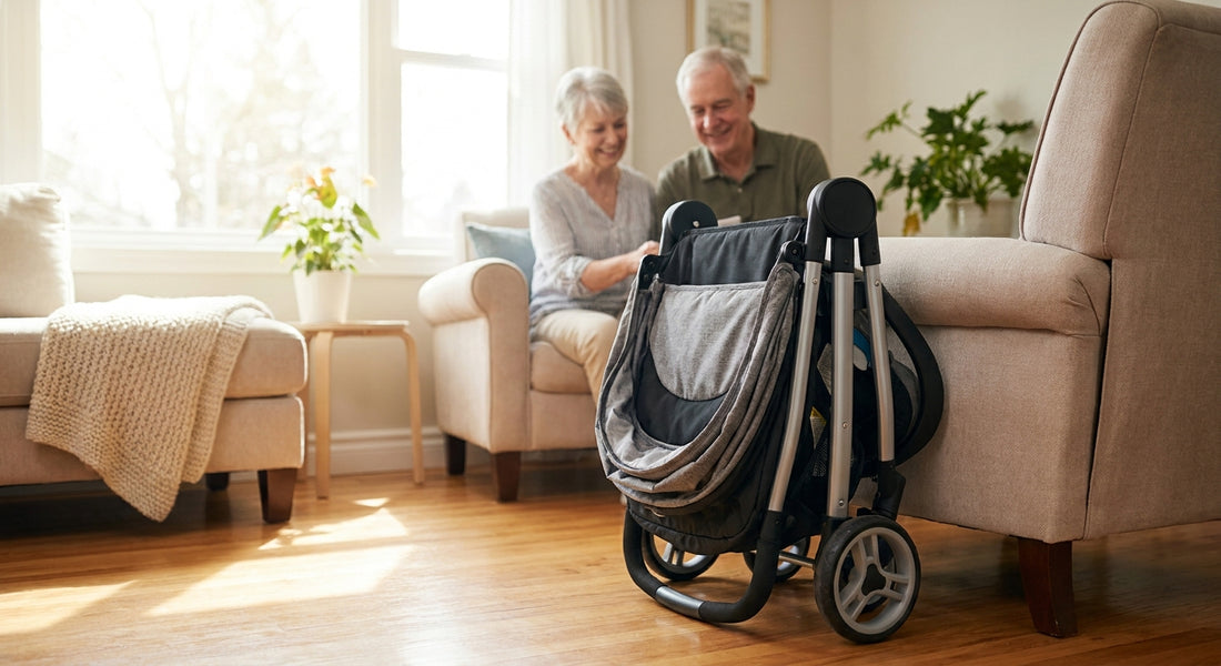 Travel systems for grandparents to keep at their house