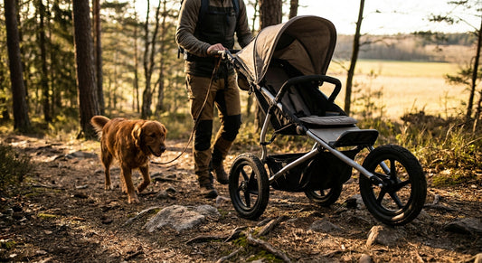All-terrain single pushchairs for dog walkers