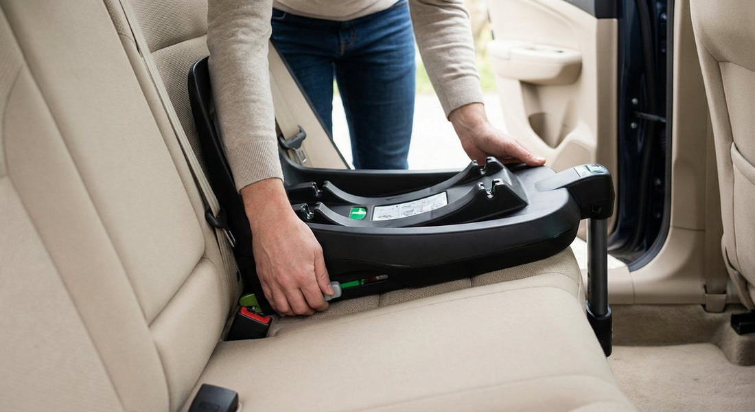 How to fit an isofix car seat base correctly