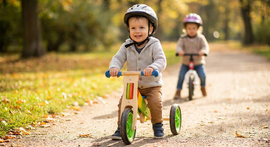 Trikes and balance bikes for toddlers learning to ride